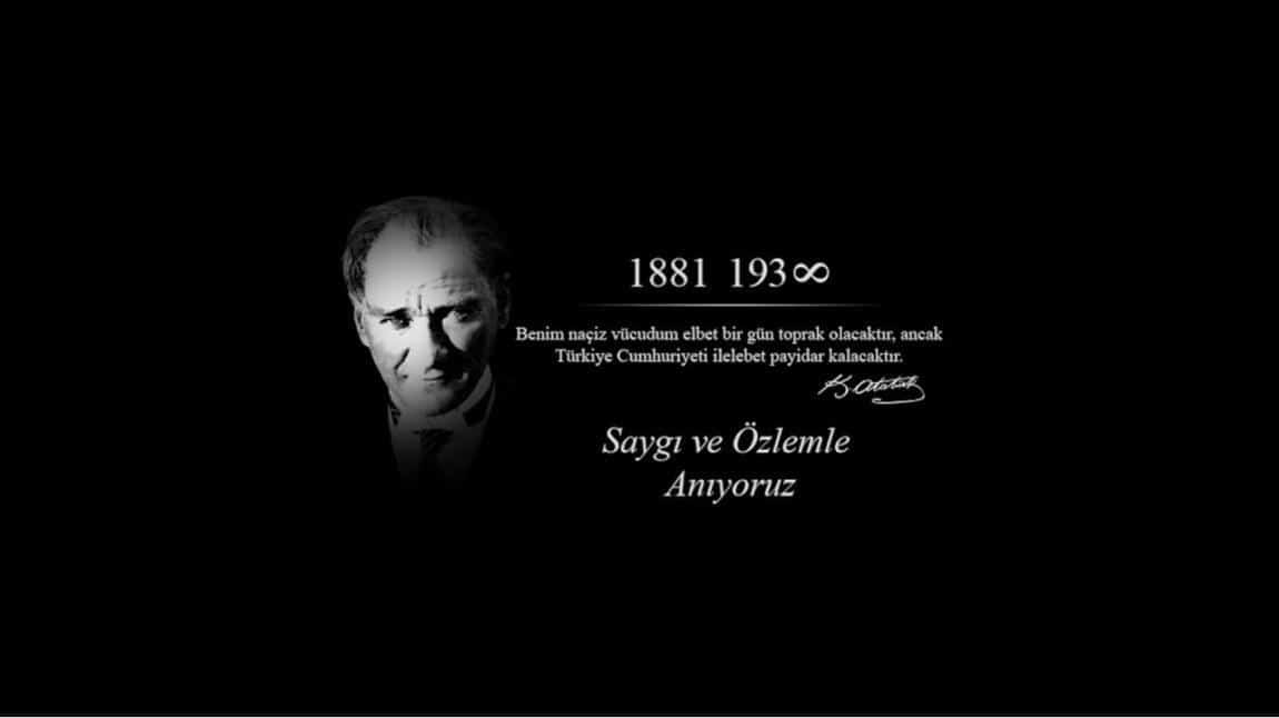 10 Kasım Atatürk'ü Anma Programı